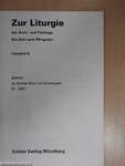 Zur Liturgie der Sonn- und Festtage