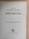 A Magyar Tudományos Akadémia Nyelv- és Irodalomtudományi Osztályának közleményei VI. 1-2.