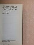 A Gondolat kiadványai 1957-1985