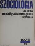 Szociológia 1975/3.
