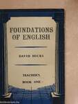 Foundations of English for foreign students - Teacher's Book 1