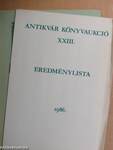 Az Állami Könyvterjesztő Vállalat antikvár könyvaukciója Budapesten 1986. májusában