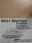M551 Sheridan in action
