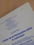 Cahier de la Philosophie athée et catholique