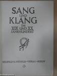 Sang und Klang im XIX. und XX. Jahrhundert X.