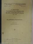 A magyar klasszika-filológiai irodalom bibliográfiája 1901-1925