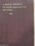 A magyar törvények és egyéb jogszabályok mutatója 1939