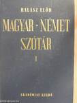 Magyar-német szótár I-II.