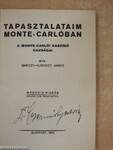 Tapasztalataim Monte-Carlóban