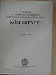 A Magyar Tudományos Akadémia Nyelv- és Irodalomtudományi Osztályának közleményei II/1-4.