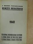 A magyar postabélyegek nemzeti katalógusa 1940