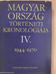 Magyarország történeti kronológiája IV.