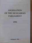 Legislation of the Hungarian Parliament 1991