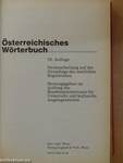 Österreichisches Wörterbuch