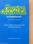 Meanings into Words - Intermediate - Teacher's Book