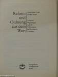 Reform und Ordnung aus dem Wort