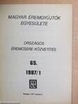 Magyar Éremgyűjtők Egyesülete Országos éremcsere közvetítés 1987. március 8.