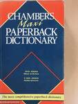 Chambers Maxi Paperback Dictionary