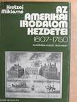 Az amerikai irodalom kezdetei (1607-1750)