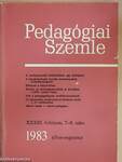 Pedagógiai Szemle 1983. július-augusztus