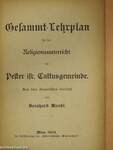 Gesammt-Lehrplan für den Religionsunterricht der Pester isr. Cultusgemeinde (gótbetűs)