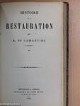 Histoire de la Restauration I-III.