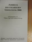Jahrbuch der ungarischen Germanistik 2000