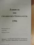 Jahrbuch der ungarischen Germanistik 1996