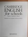 Cambridge English for Schools - Starter Student's Book