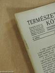 Természettudományi Közlöny 1932. (nem teljes évfolyam)/Pótfüzetek a Természettudományi Közlönyhöz 1932. január-december