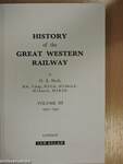 History of the Great Western Railway III.