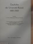 Geschichte der Universität Rostock I-II.