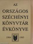 Az Országos Széchényi Könyvtár Évkönyve 1984-1985