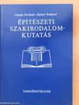 Építészeti szakirodalom-kutatás