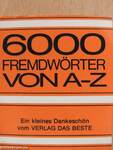 6000 Fremdenwörter von A-Z (minikönyv)