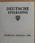 Deutsche epigramme (minikönyv)