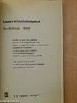 Lineare Wirtschaftsalgebra 1-2