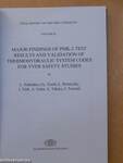 Major findings of PMK-2 Test Results and Validation of Thermohydraulic System Codes for VVER Safety Studies