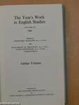 The Year's Work in English Studies 1969