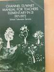 Manual for teachers 1971-1972 I-II.