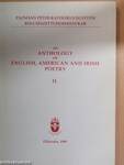 An Anthology of English, American and Irish Poetry II.