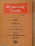 Közgazdasági Szemle 1990. január