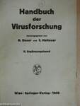Handbuch der Virusforschung - II. Ergänzungsband