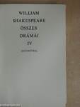 William Shakespeare összes drámái IV. (töredék)