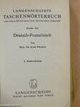 Langenscheidts Taschenwörterbuch der französischen und deutschen Sprache II.