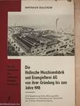 Die Hallesche Maschinenfabrik und Eisengießerei AG von ihrer Gründung bis zum Jahre 1918