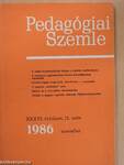 Pedagógiai Szemle 1986. november