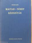 Magyar-német kéziszótár