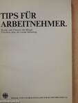 Tips für Arbeitnehmer