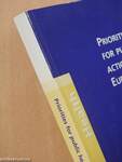 Priorities for public health action in the European Union